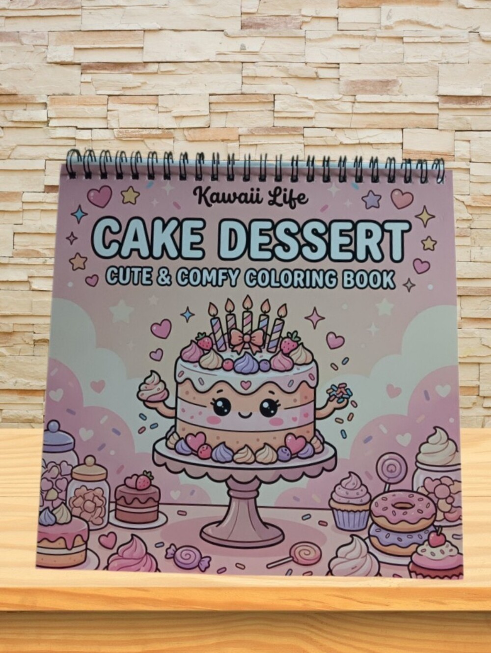 Coloring Book Cake Dessert/Sweet Baking
